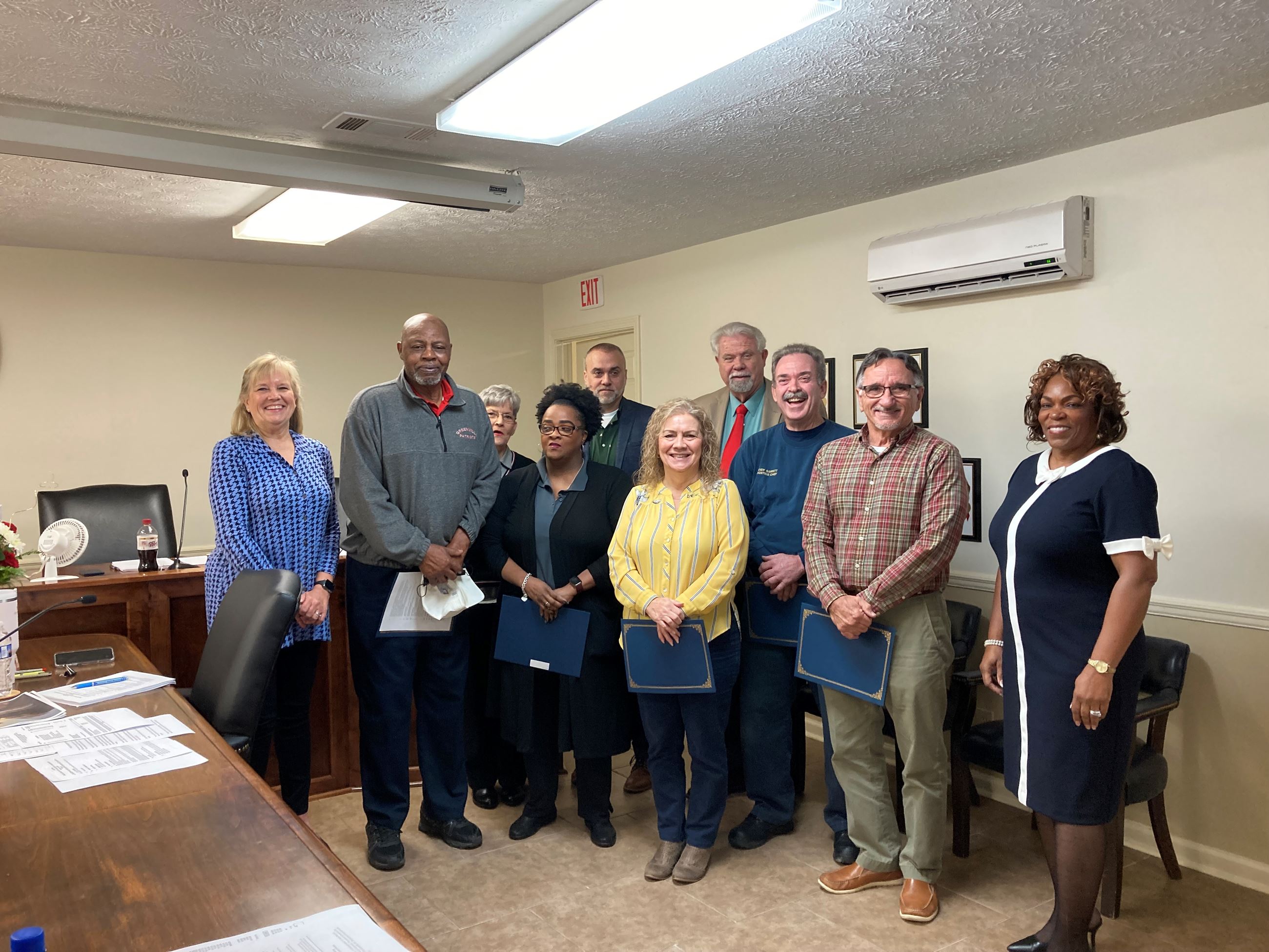 Group Service Award Photo